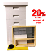 Nybörjarpaket 3/4 Langstroth 2026 Max ett paket/kund.